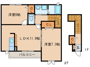 ドクタ－バ－ドＷの物件間取画像